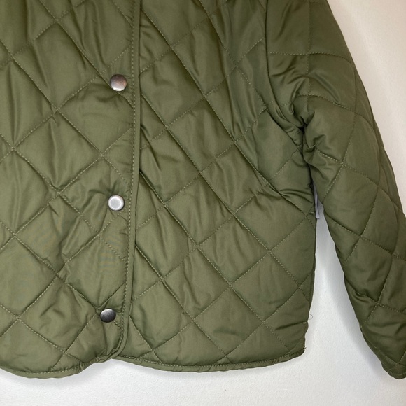 NWT - Old Navy girls reversible quilted/fleece jacket - SIZE 6/7 - Picture 3 of 7